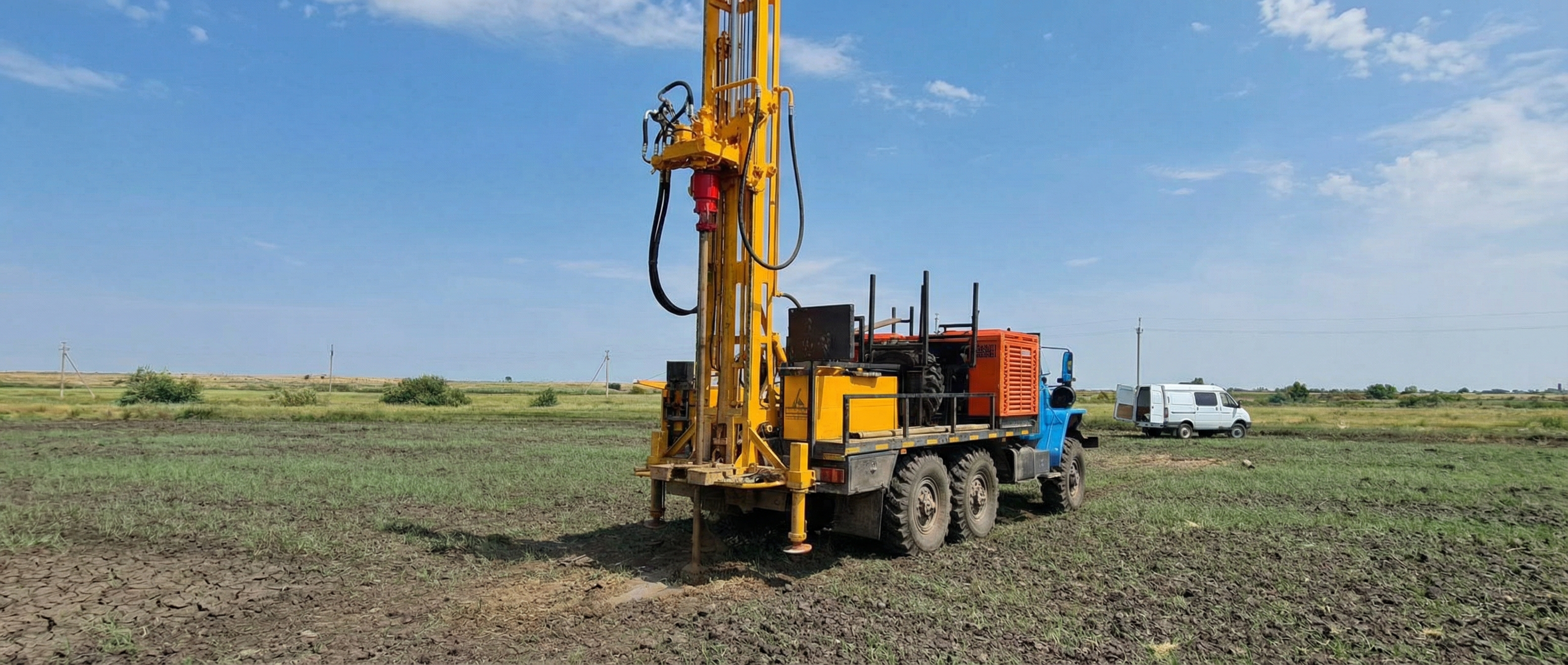 Буровая установка бурит