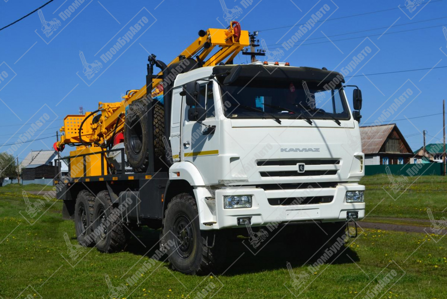 Камаз 43118 6X6 Буровая Установка