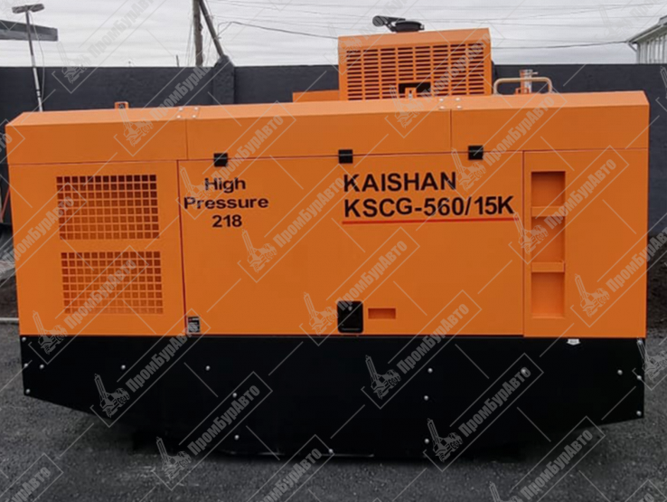 Винтовой воздушный компрессор KAISHAN модель KSCG-560/15