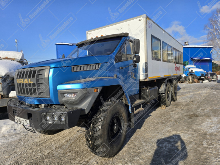 Автобус вахтовый УРАЛ-3255 NEXT, 2018 года выпуска в рабочем состоянии