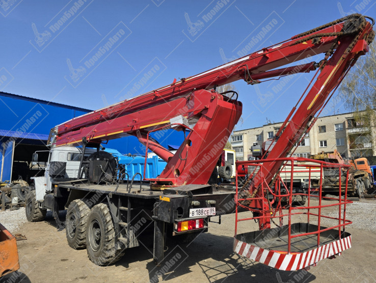 Автовышка (АГП) ПМС-328-01 (аналог ВС-28У) 2012 года выпуска на шасси УРАЛ в отличном состоянии