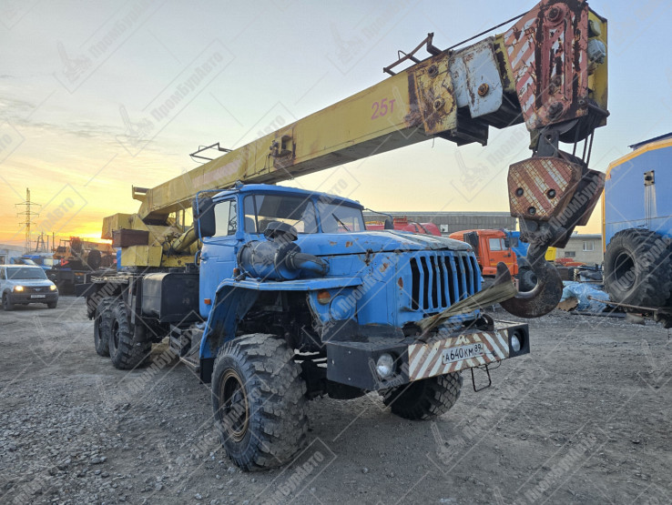 Автокран "Челябинец" КС-45721 на шасси УРАЛ-4320, 2007 года выпуска