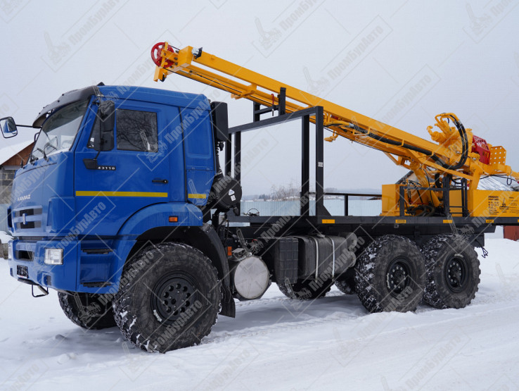 Буровая установка УРБ-2А2 на шасси КАМАЗ 43118