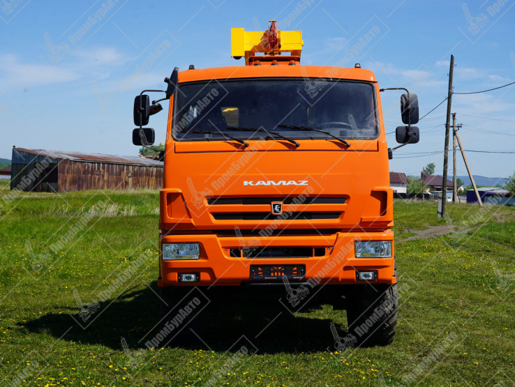 Буровая установка УРБ-2А2 с элементами 2Д3 на шасси КАМАЗ-43118-73118-73094-50 с компрессором АК-12/10 и буровым насосом НБ-50