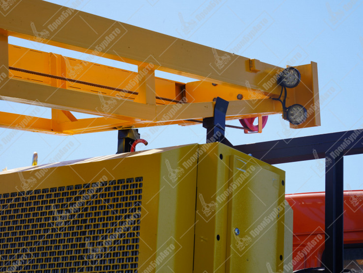 Буровая установка УРБ-2А2 с элементами 2Д3 на шасси КАМАЗ-43118-73118-73094-50 с компрессором АК-12/10 и буровым насосом НБ-50