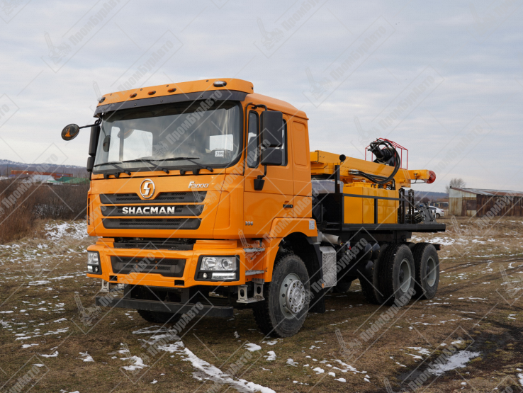 Буровая установка АЗА-3М на шасси Shacman F3000