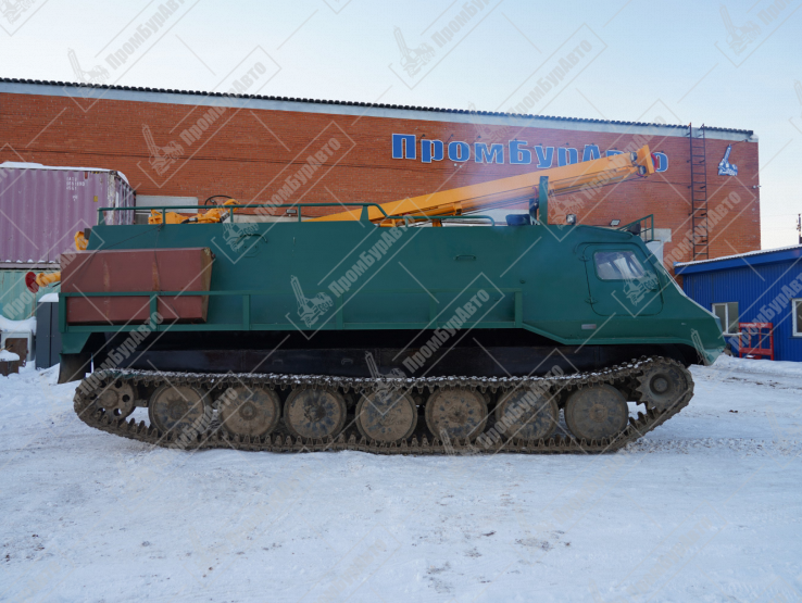 Бурильная машина на гусеничном ходу ПБА УРБ-2А2