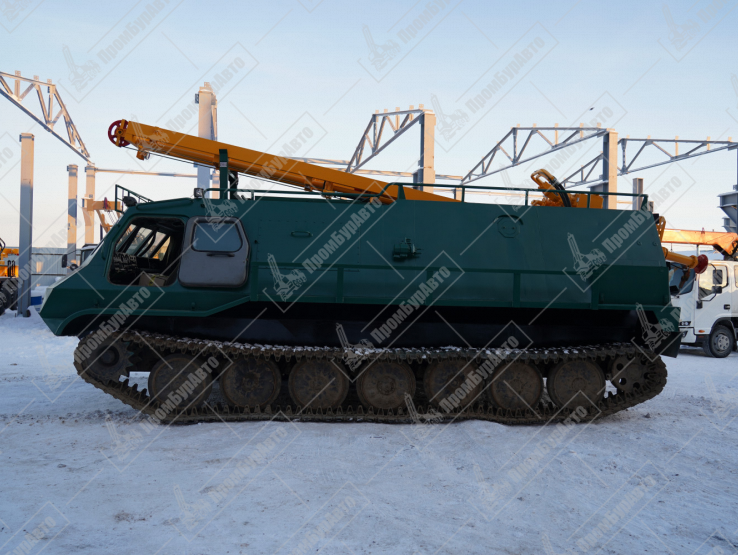 Бурильная машина на гусеничном ходу ПБА УРБ-2А2