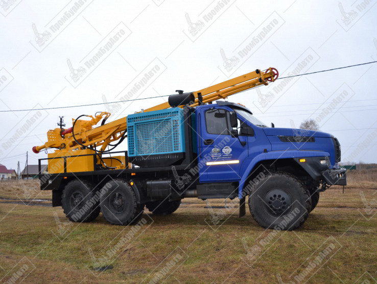 Буровая установка УРБ-2А2 на шасси УРАЛ-NEXT с компрессором DLCY-15/15В-Y 