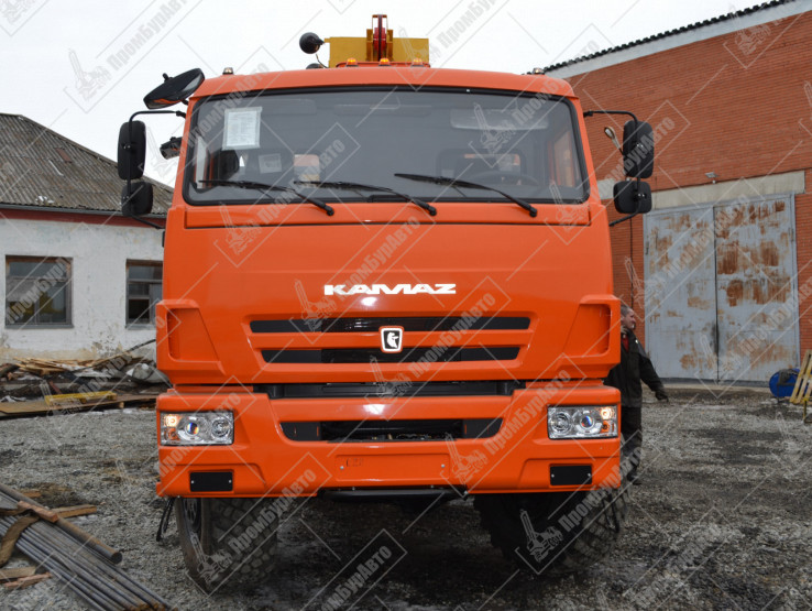 Буровая установка УРБ-2А2 на шасси КАМАЗ-43118 с компрессорной станцией КВ-12/12С, ПЖД, комплектом ЗИП и бурового инструмента
