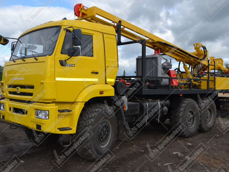 Буровая установка УРБ-2А2 на шасси КАМАЗ-43118 с 4ВУ