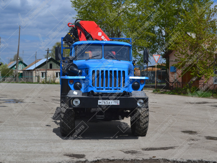 УРАЛ-4320-1951-40 бортовой с крано-манипуляторной установкой КМУ SUNHUNK K168
