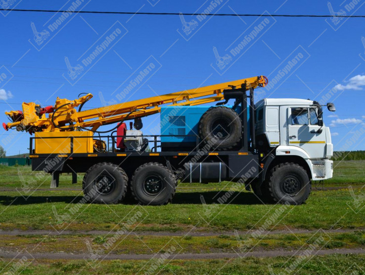 Буровая установка УРБ-2А2 с элементами УРБ-2Д3 на шасси КАМАЗ 43118