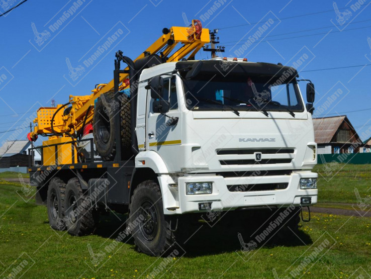 Буровая установка УРБ-2А2 с элементами УРБ-2Д3 на шасси КАМАЗ 43118