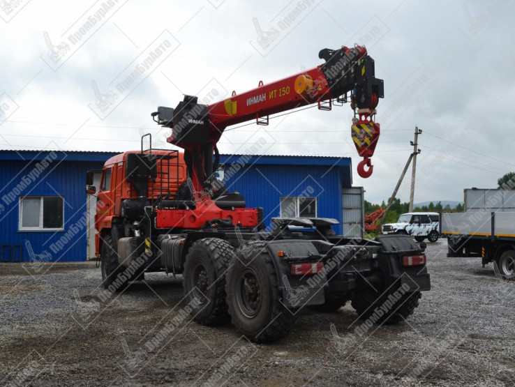 Седельный тягач КАМАЗ 43118 с КМУ ИТ-150