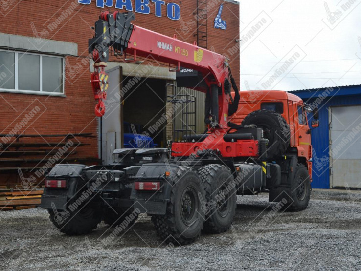 Седельный тягач КАМАЗ 43118 с КМУ ИТ-150