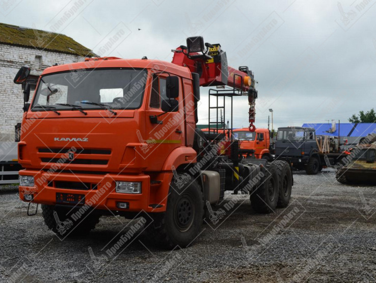 Седельный тягач КАМАЗ 43118 с КМУ ИТ-150