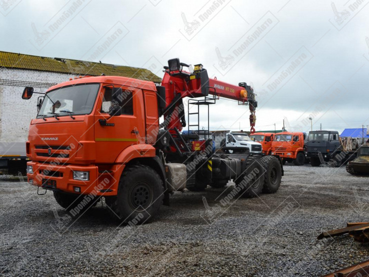 Седельный тягач КАМАЗ 43118 с КМУ ИТ-150