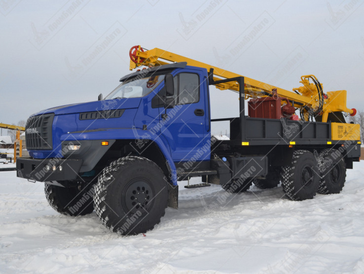 Буровая установка УРБ-2А2 на шасси УРАЛ  NEXT 5557 с компрессором 4ВУ1-5/9