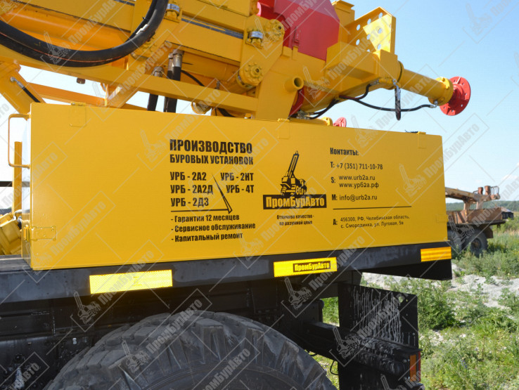 Буровая установка УРБ-2А2 на шасси УРАЛ-4320 без дополнительного оборудования