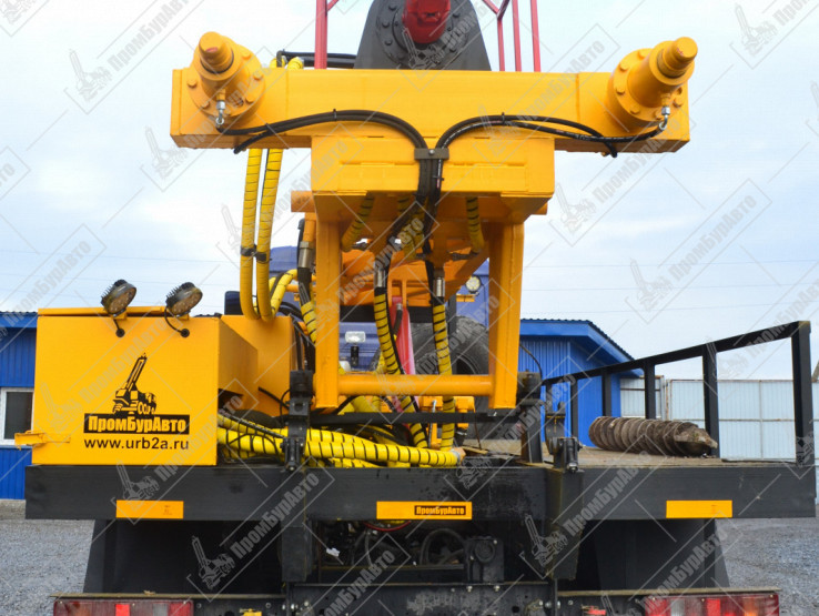 Агрегат забуривания анкеров АЗА-3 2023 г.в. на шасси УРАЛ-4320