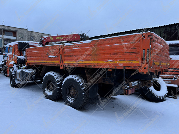 Шасси КАМАЗ-43118 2019 года выпуска в рабочем состоянии