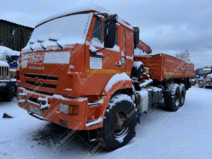 Шасси КАМАЗ-43118 2019 года выпуска в рабочем состоянии