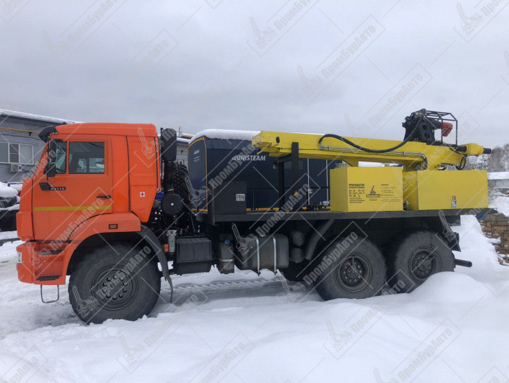 Агрегат забуривания анкеров АЗА-3 2023 г.в. с учетом шеф-монтажа на давальческое шасси КАМАЗ-43118