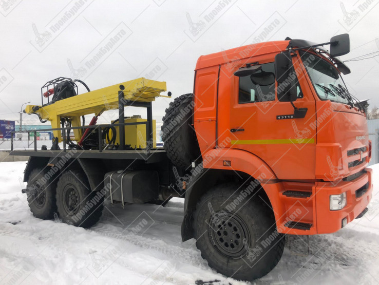 Агрегат забуривания анкеров АЗА-3 2023 г.в. с учетом шеф-монтажа на давальческое шасси КАМАЗ-43118