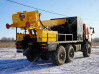 Буровая установка УРБ-2А2 с телескопической мачтой АЗА на шасси КАМАЗ-43118 с компрессором 4ВУ1-5/9