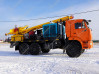 Буровая установка УРБ-2А2 с элементами УРБ-2Д3 под давальческое шасси КАМАЗ с буровым насосом НБ-50 и баком под воду с ПЖД на модернизированной гидравлической системе нового образца