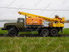 Буровая установка УРБ-2Д2 на шасси УРАЛ-4320 с компрессором KAISHAN RSCG-560/15 на гидравлической системе нового образца