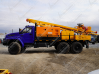 Буровая установка УРБ-2Д2 на шасси УРАЛ NEXT 4320-72 с компрессором с компрессором KAISHAN RSCG-560/15