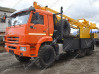 Буровая установка УРБ-2А2 на шасси КАМАЗ-43118 с компрессорным агрегатом АК-9/10 и буровой лебёдкой 1ВСМ.03.02А.000
