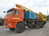 Буровая установка УРБ-2А2 с элементами УРБ-2Д3 на шасси КАМАЗ-5350 с компрессорной станцией DLCY-15/15B-C и буровым насосом НБ-50