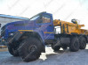 Буровая установка АЗА-3М на шасси УРАЛ-55571-72 с узлом для испытания анкеров 
