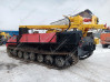 Буровая  установка УРБ-2А2 на шасси гусеничного снегоболотохода с компрессорной станцией АК-12/10