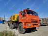 Буровая установка ПБУ-2 на шасси КАМАЗ-53504 (2024 г.в.) с  компрессором КВ-12/12С, гидравлической лебедкой ЛБС-250 и гидравлическим трубозажимом ТЗГ 2-10 на модернизированной гидравлической системе нового образца с комплектом бурового инструмента