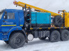 Буровая установка УРБ-2А2 на шасси КАМАЗ-43118-RS (Евро-5) с компрессором DLCY 18/17 ВY  на модернизированной гидравлической системе нового образца