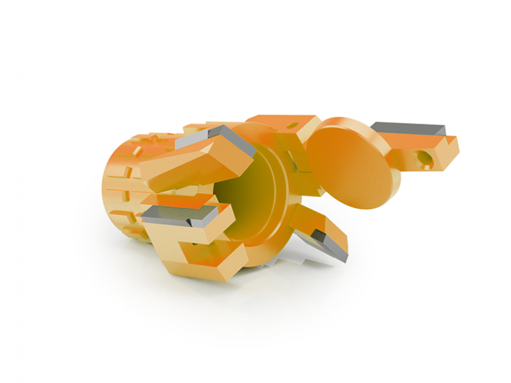 Долота открывающиеся 2-х и 4-х лопастные с резьбовым или шлицевым хвостиком