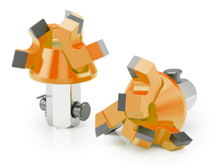 Долото ДРШ-III с круглыми лопастями (Чеченец) D90-450 мм