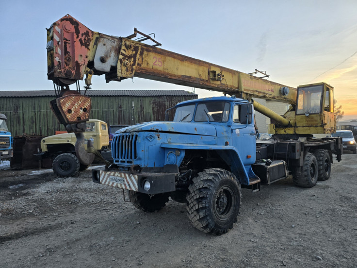 Автокран "Челябинец" КС-45721 на шасси УРАЛ-4320, 2007 года выпуска