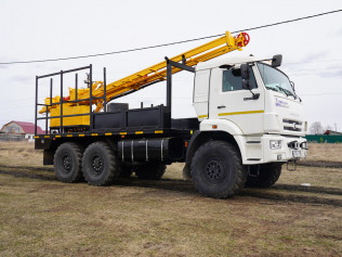 Буровая установка УРБ-2А2 на шасси КАМАЗ