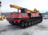 Буровая  установка УРБ-2А2 на шасси гусеничного снегоболотохода с компрессорной станцией АК-12/10